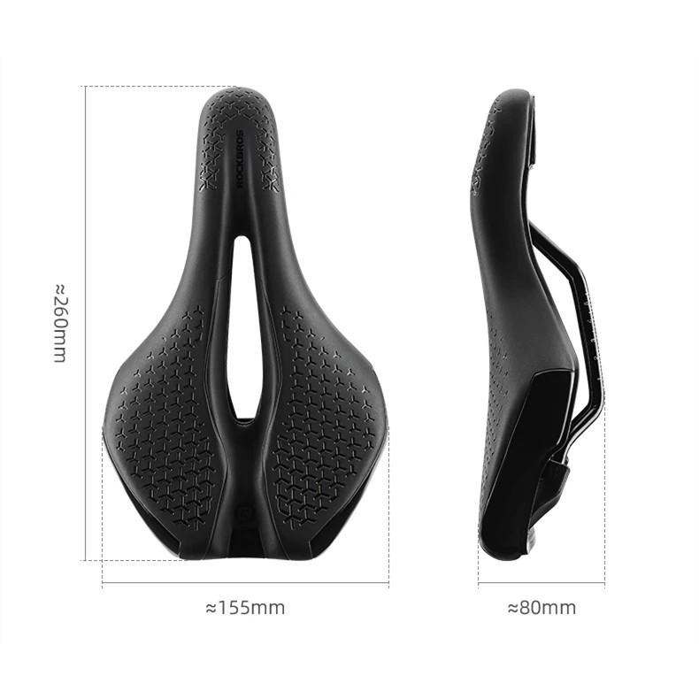 ROCKBROS Road MTB Bike Saddle Seat Rear Soft Comfort Cycling Gel Pad Cushion PU