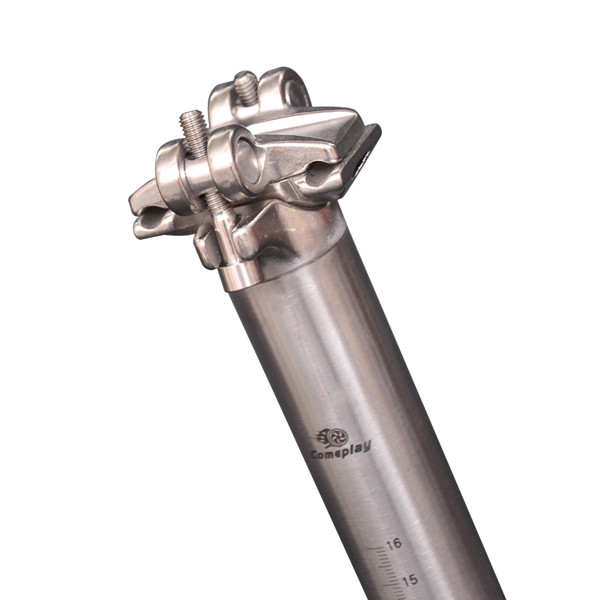 27.2/30.9/31.6 mm MTB Road Bicycle Bike Titanium Seatpost 350/400mm Ti Seat Tube