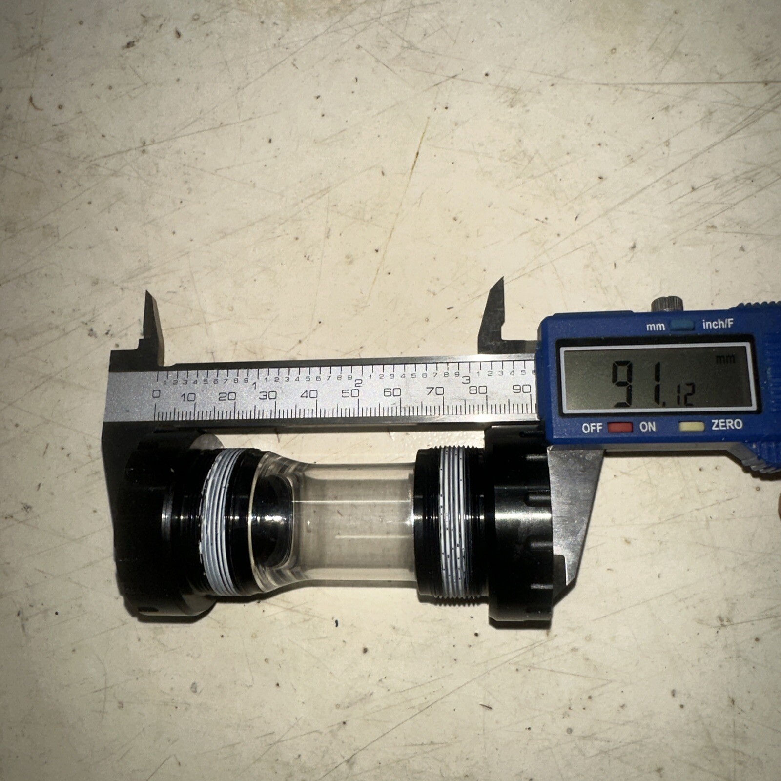 Bottom Bracket Black BSA English 1.37” x 24 TPI 68 mm GXP SRAM style 22/24mm