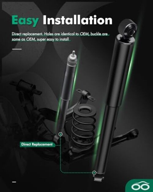 Shocks,SCITOO Front Rear Gas Struts Shock Absorbers Accessories Fit for 2000