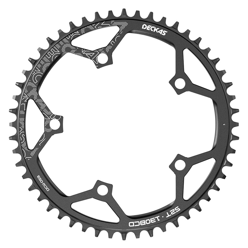 DECKAS 130BCD Chainring Bike Narrow Wide Chainwheel 50-58T for 7 8 9 10 11 Speed