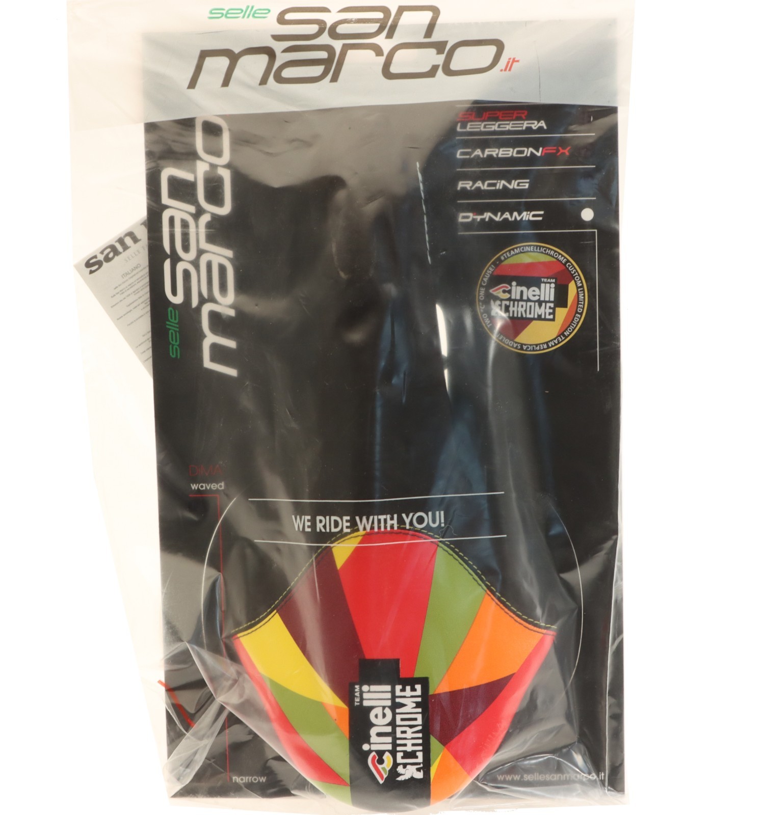 Selle San Marco Concor Cinelli Chrome Team Saddle NARROW Manganese LE NOS NEW