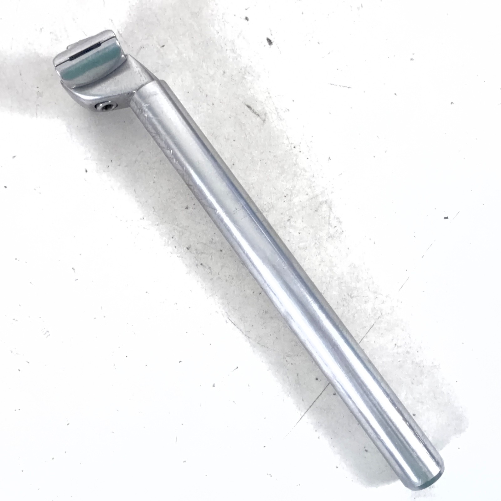 Kalloy Alloy Vintage Bike Seatpost Ø26.6/300mm, 25mm Setback, Silver, 340g