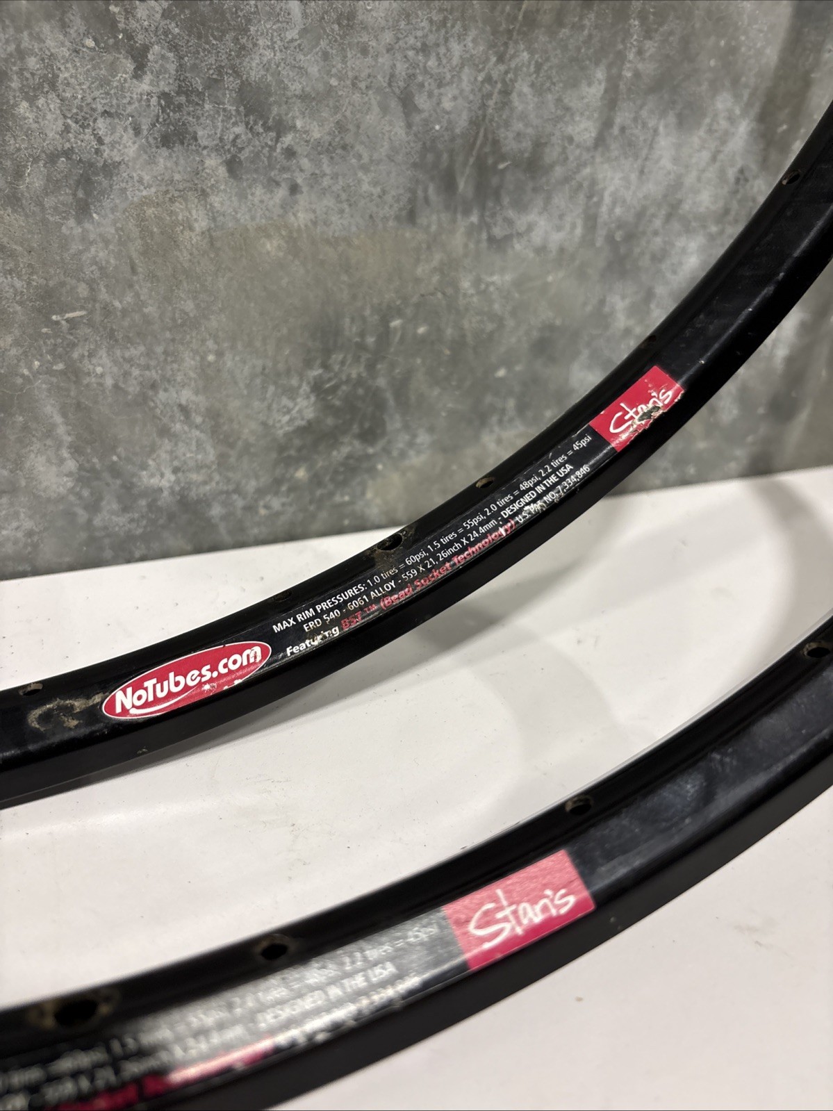 Rim 26″ Stan’s NoTubes ZTR CREST Disc 32h Black
