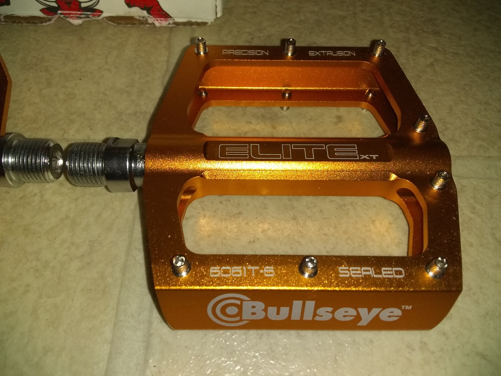 BULLSEYE 🎯 bmx limited pedals gold se bikes jmc profile redline GT