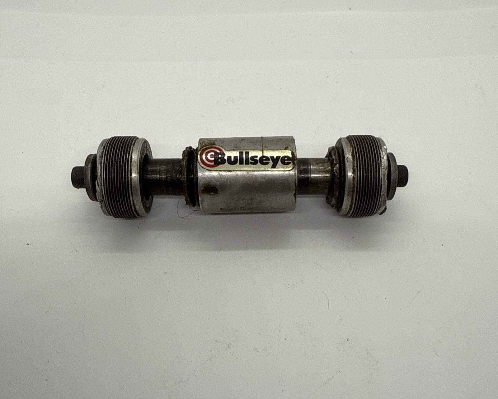 Vintage Bullseye Bottom Bracket Square 127 mm Spindle Shell