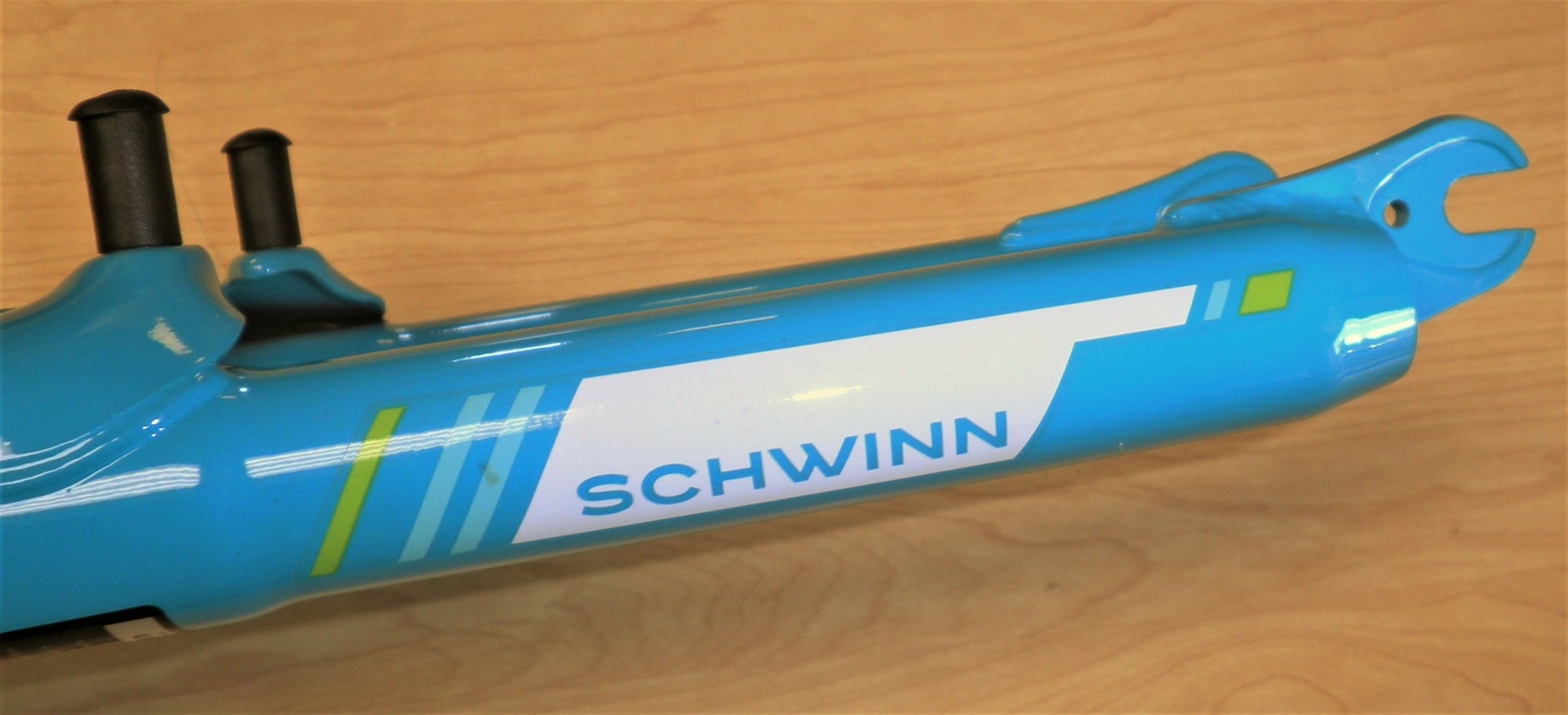 SCHWINN ZOOM 24″ MOUNTAIN BLUE-GREEN SUSPENSION FORK BIKE PARTS 514