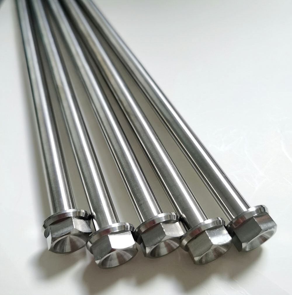 1 Pcs M10 X1.25 X 200mm/240mm/350mm Titanium Alloy Screws Flange Head Cap Bolts