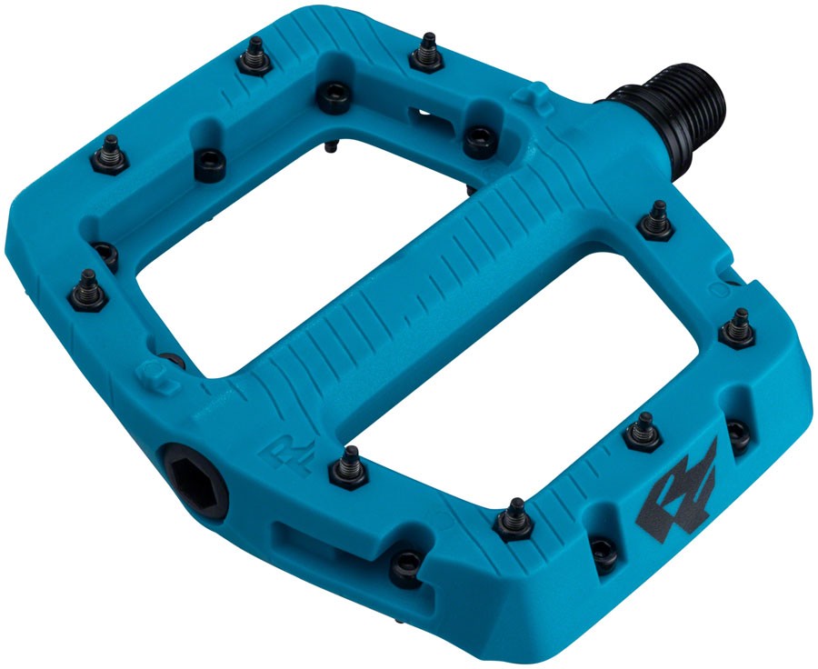 RaceFace Chester Pedals – Platform, Composite, 9/16″, Small, Turquoise