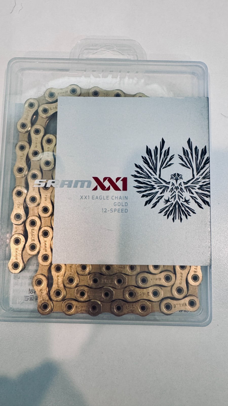 SRAM Pre-Waxed! PC-XX1 12 Speed Eagle Chain – Gold – FREE SHIPPING