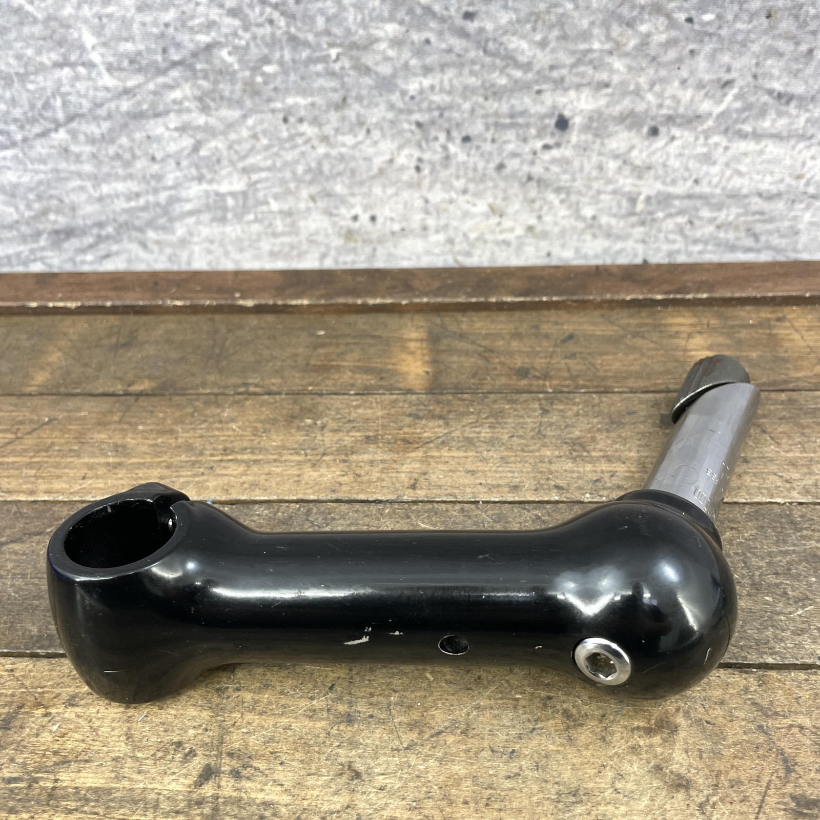 Vintage Ross .833 Quill Stem 25.4 Clamp 21.1 Black MTB Japan Handlebar