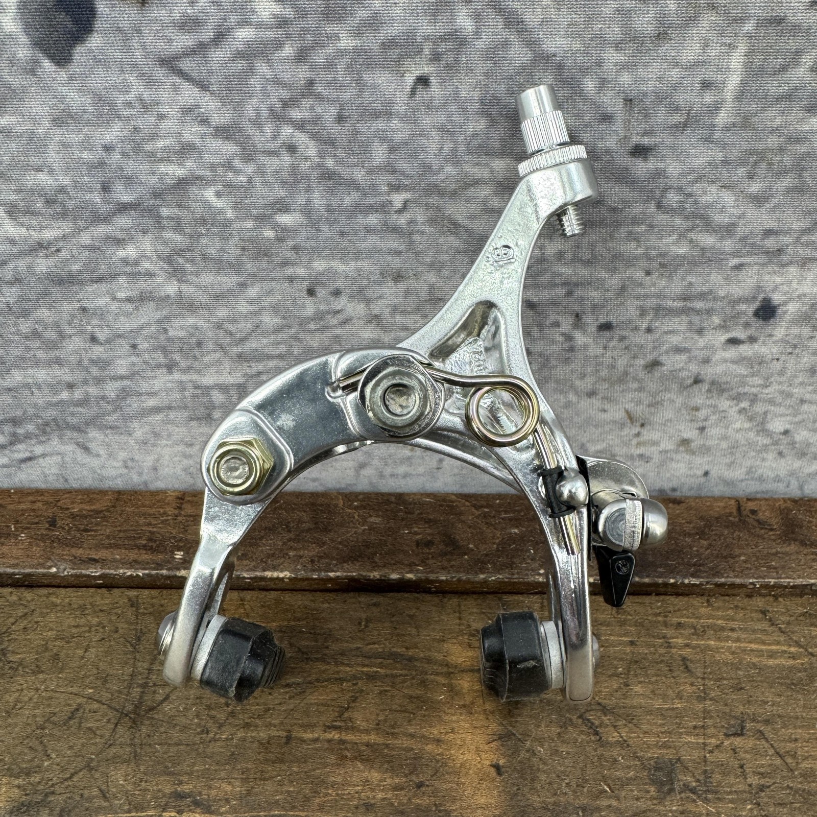 Dia-Compe BRS101 Caliper Brake Rear Silver Road Racing Bike Side Pull Pads