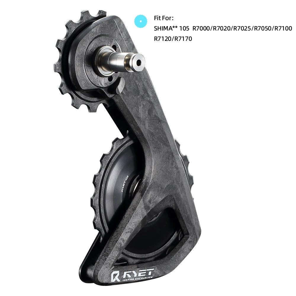 RS Ceramic Oversized Derailleur Pulley Wheel 13T-19T Pulley Wheel Fit for Shiman