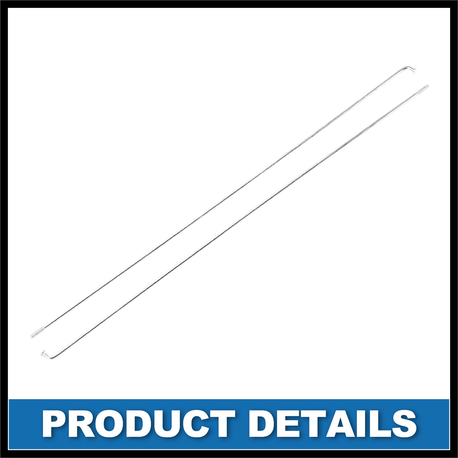 Bike Bicycle Spoke 14G 285MM Mountain Bike Spokes carbon steel Silver 36Pcs