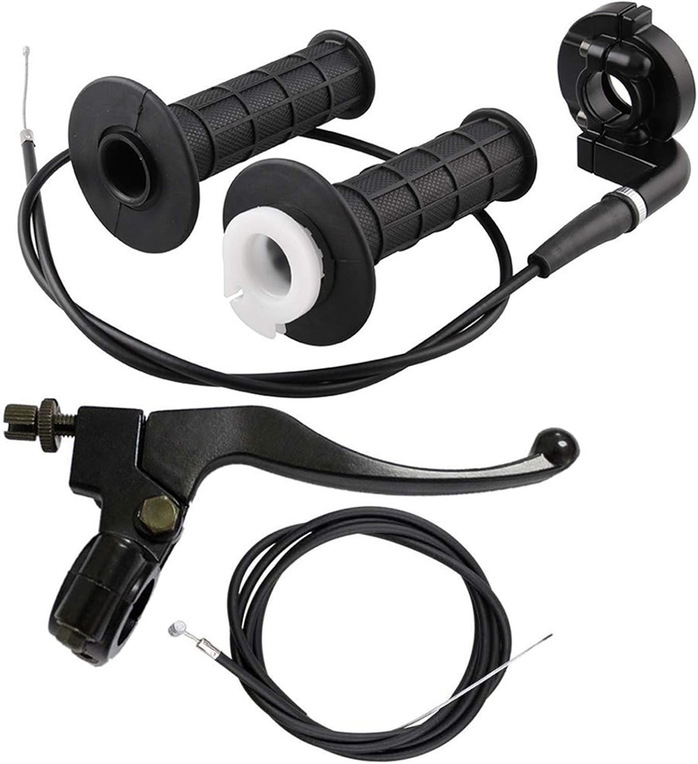 Modern Brake Lever & Throttle Cable Kit for Enhanced Control on Dirt Bikes