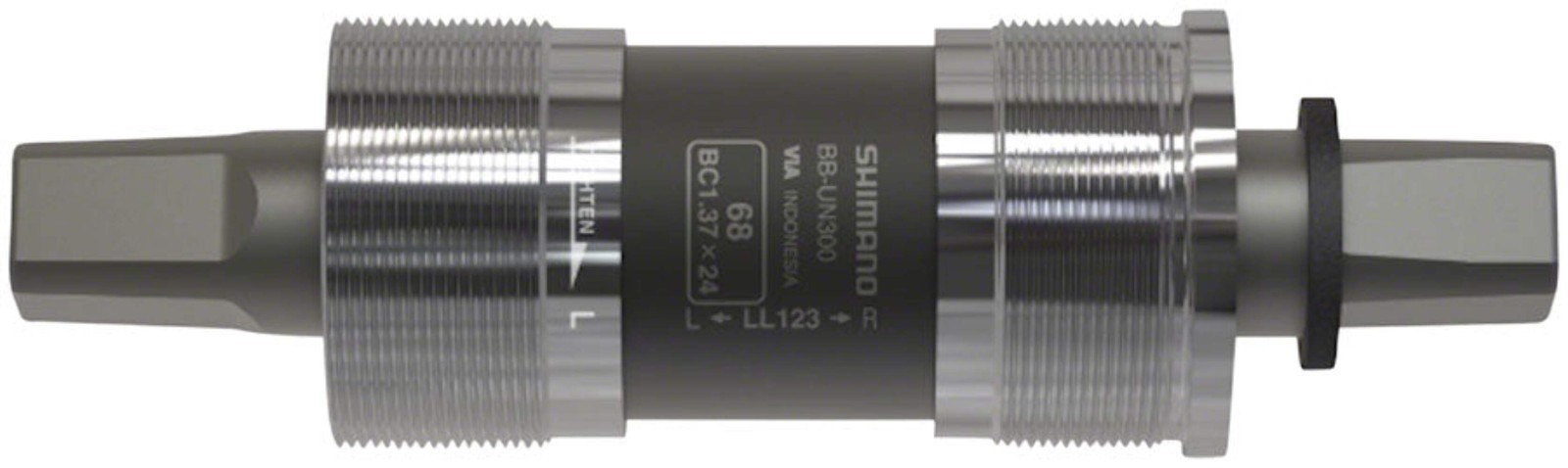 Shimano BB-UN300 Bottom Bracket – English 68 x 107mm Spindle Square Taper JIS