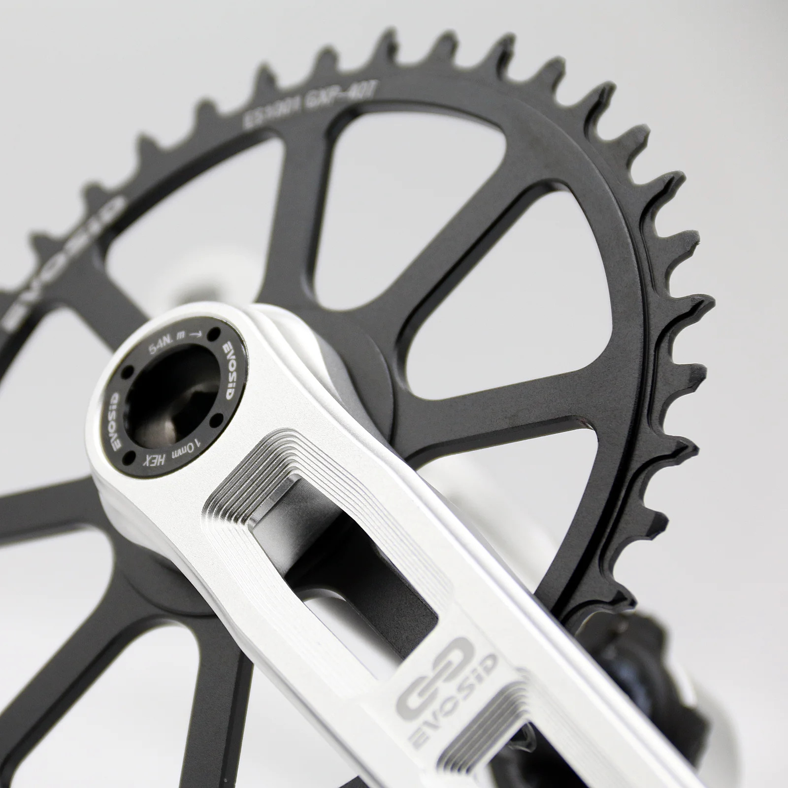 Road Gravel Folding Bike Crankset 160-170mm 40T-50T Intregated Crank Chainring