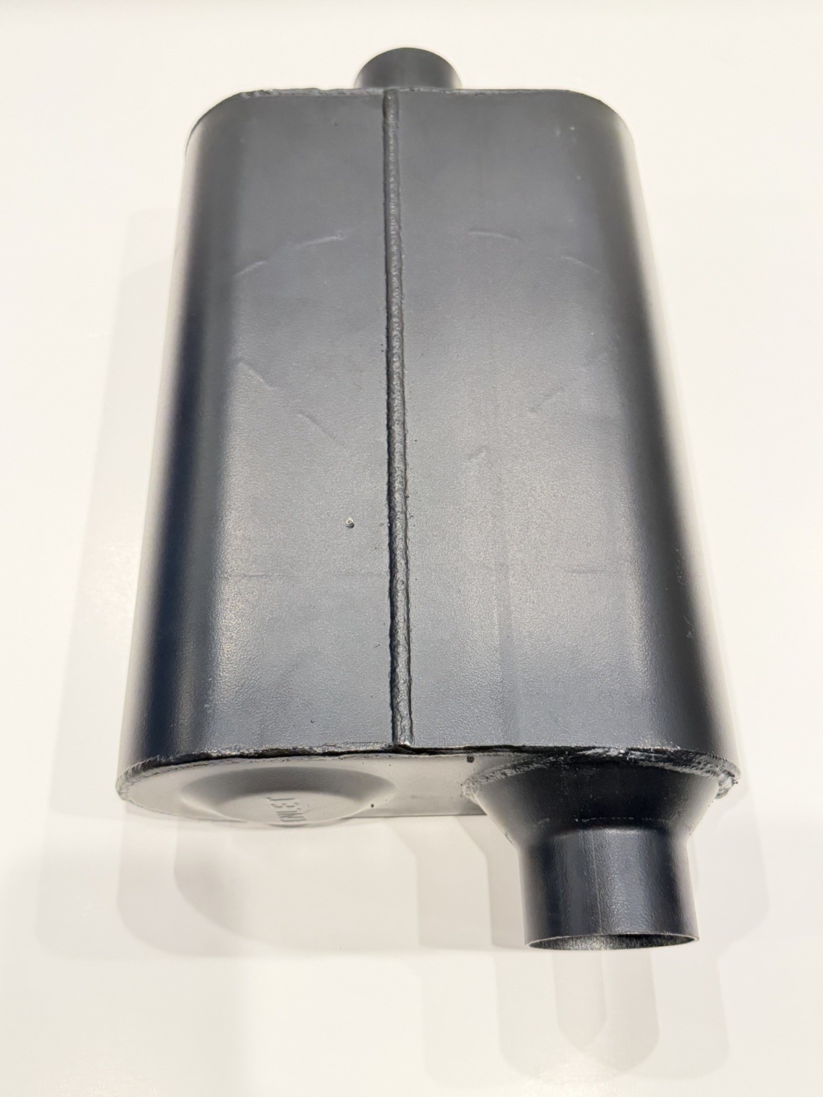 TECTRUC 2 Chamber Performance Exhaust Muffler 2.25” Offset In/Center Out Black