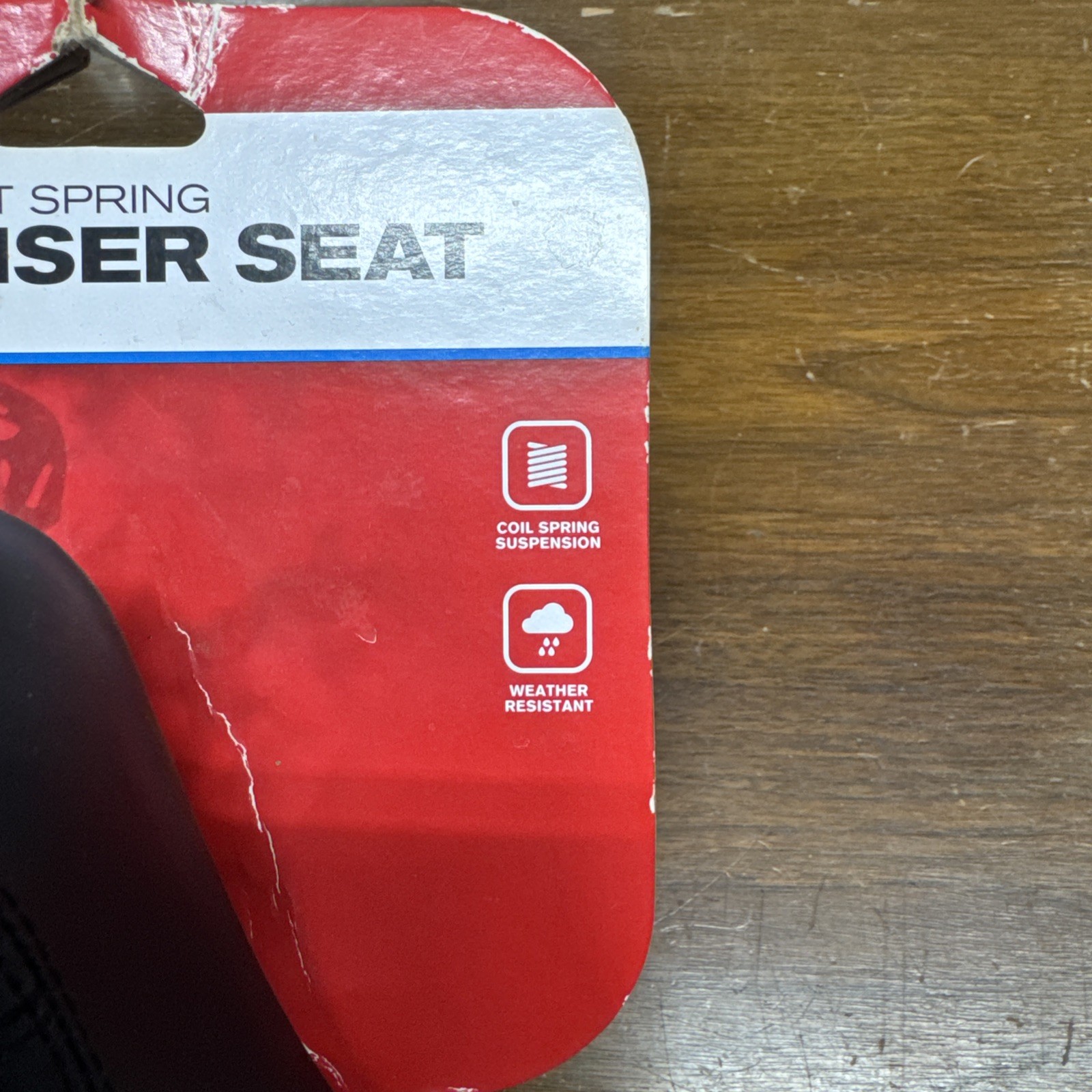 Schwinn Cruiser Bike Saddle Seat Foam Black/White Universal Fit SW76107-2