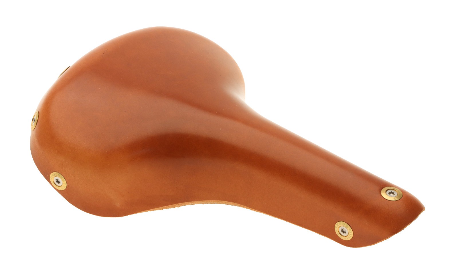 Gilles Berthoud Vars Saddle Titanium Rails Hard Leather Cover Natural NEW NOS