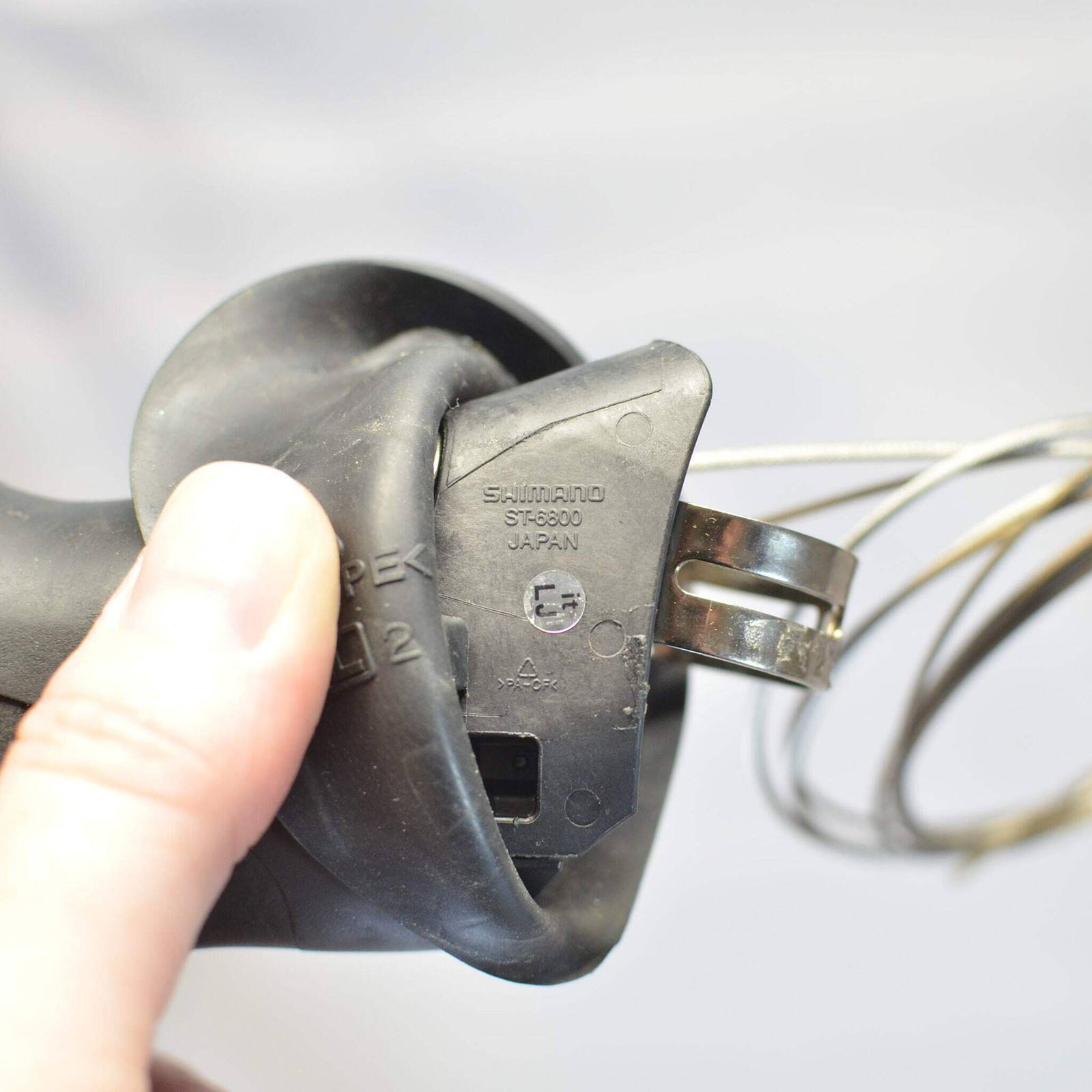 Shimano Ultegra 6800 ST-6800 LEFT/FRONT 2x Double STI Shifter, 8/10 VG