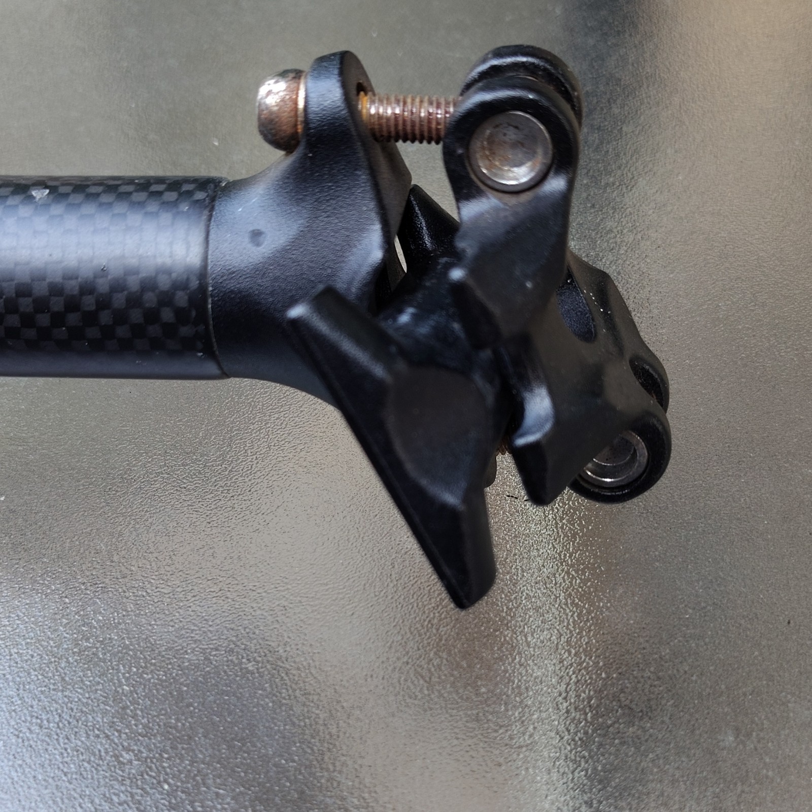 Specialized SBC Carbon Fiber 27.2mm Road Bike Plain Seatpost Black