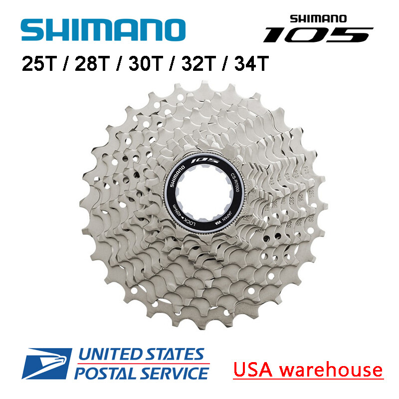 Shimano 105 CS-R7000 CS-HG700 11-Speed Cassette 11-28T 11-30T 11-32T 11-34T (OE)