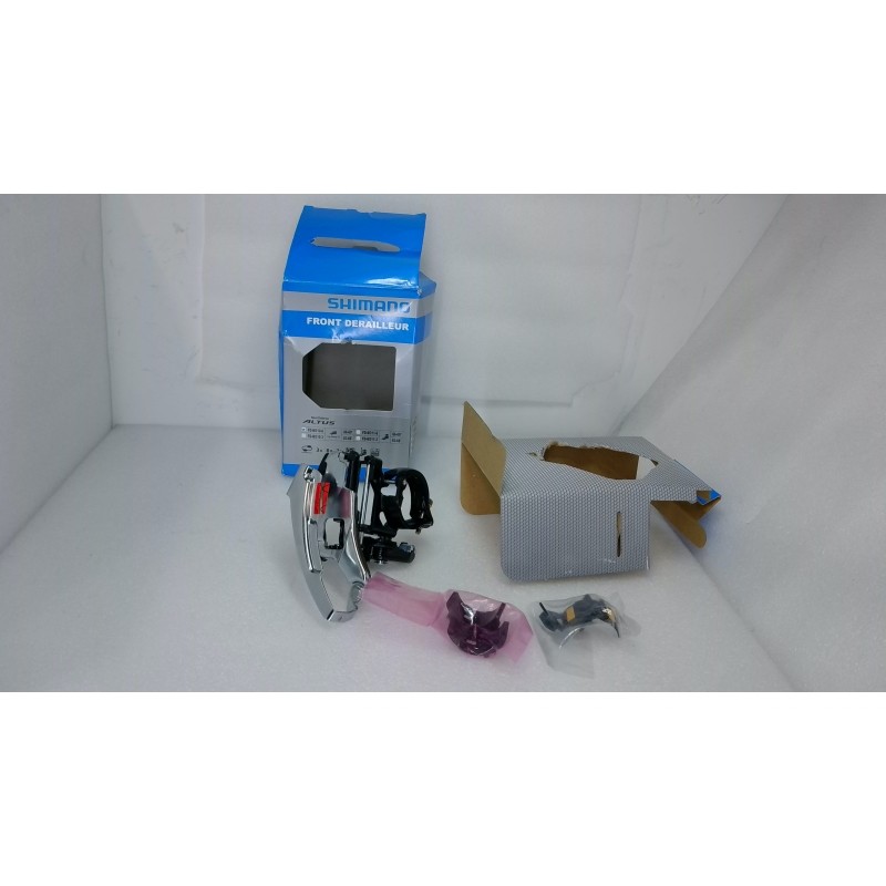 SHIMANO Fd-M310 Aultus Front Derailleur Blk/Silver 7/8 Spd 28.6-34.9-Mm-Open Box