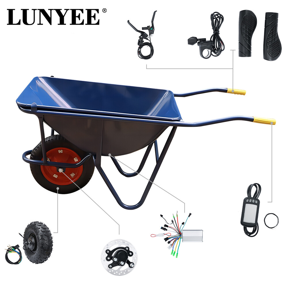 14.5 Inch Gear Hub Motor Kit Unicycle Wheelbarrow Bicycle Conversion Motor Wheel