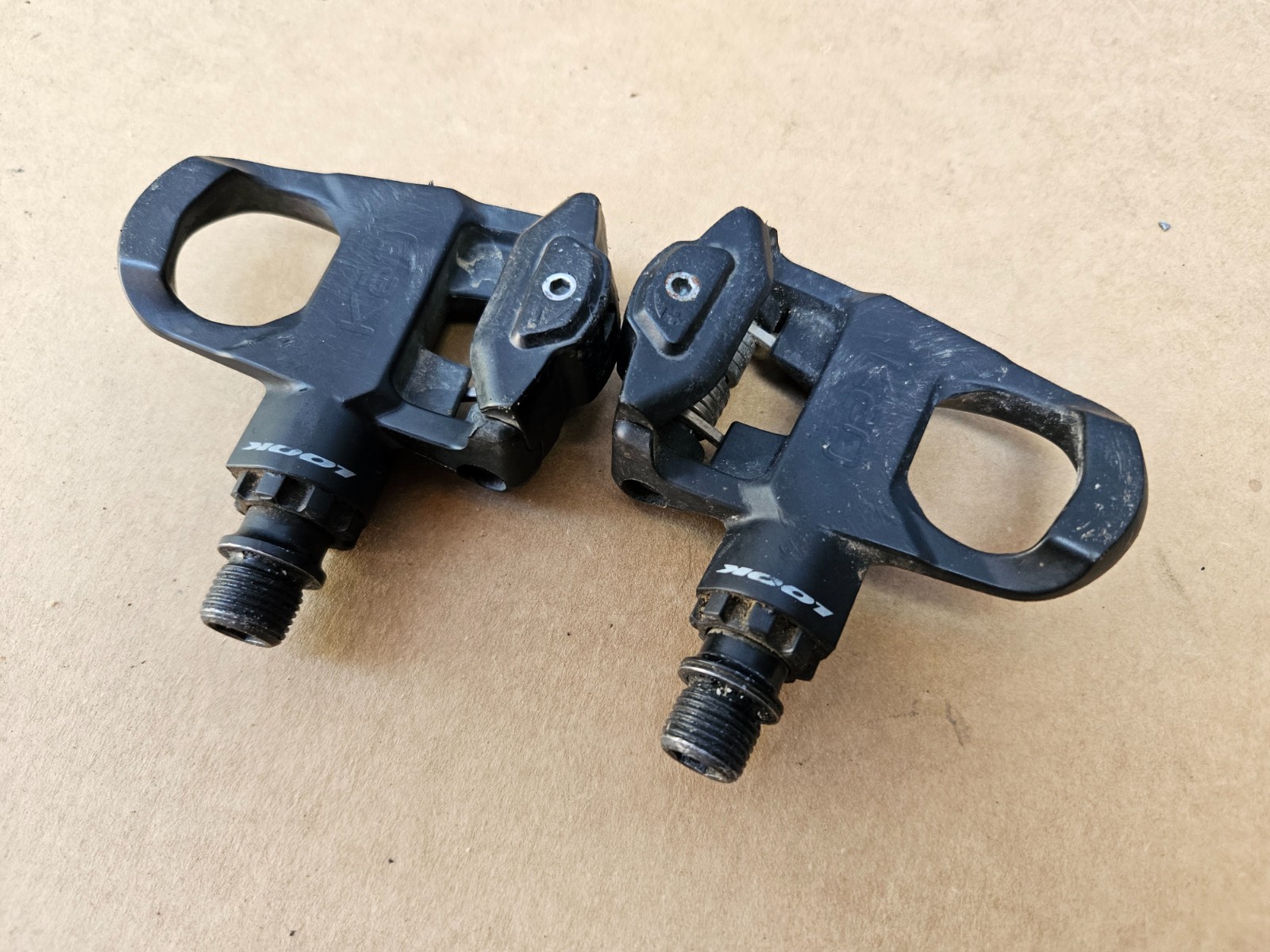 LOOK Keo Clipless Road Bike Pedals 9/16″ Left + Right Set Black