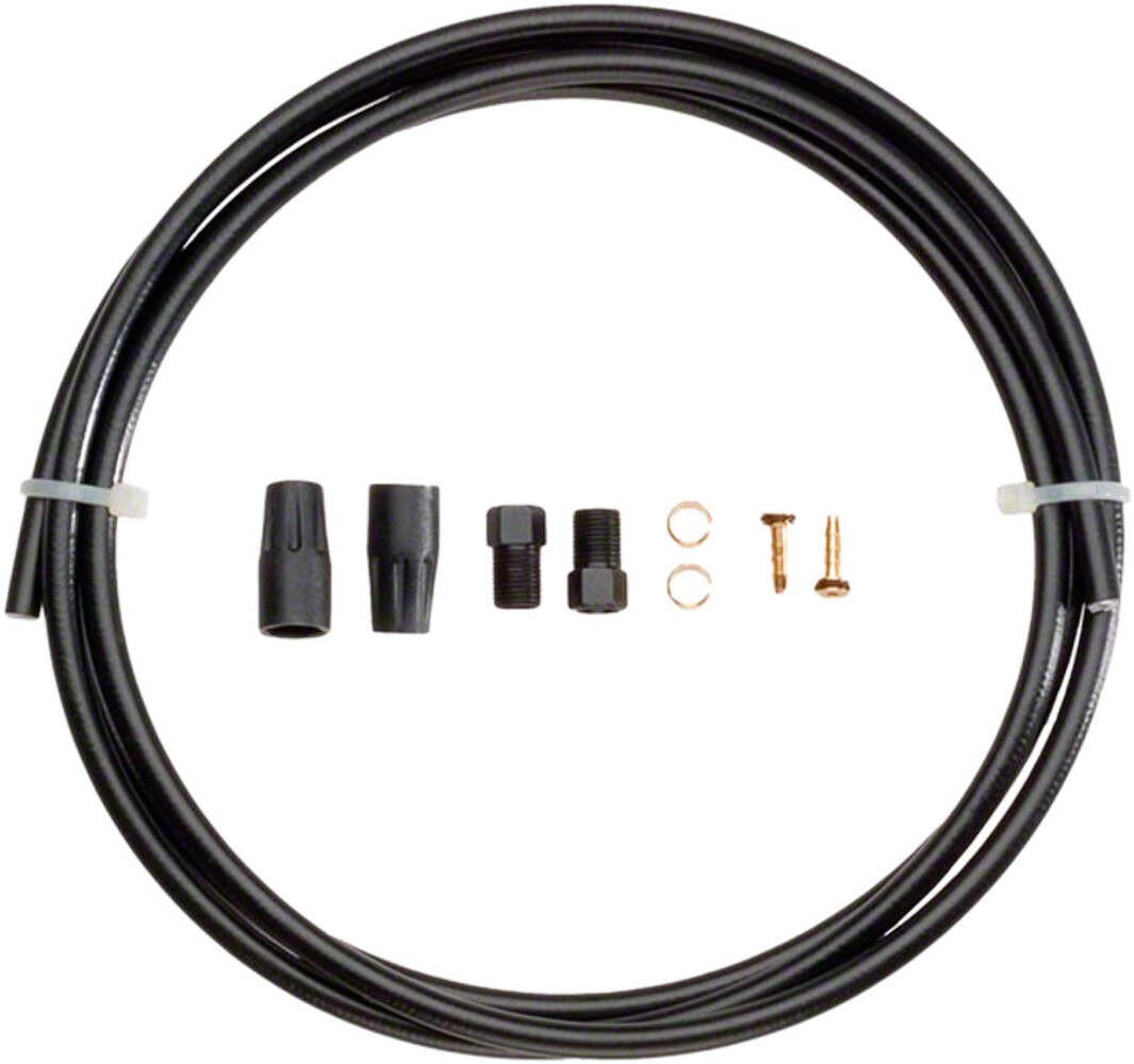 Tektro Hydraulic Brake Hose Kit – 2000mm 5.5mm Hose Black