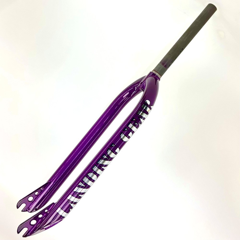 SE Racing BMX 29″ LANDING GEAR FORK for 1-1/8″ Threadless PURPLE RAIN Cr-Mo NEW
