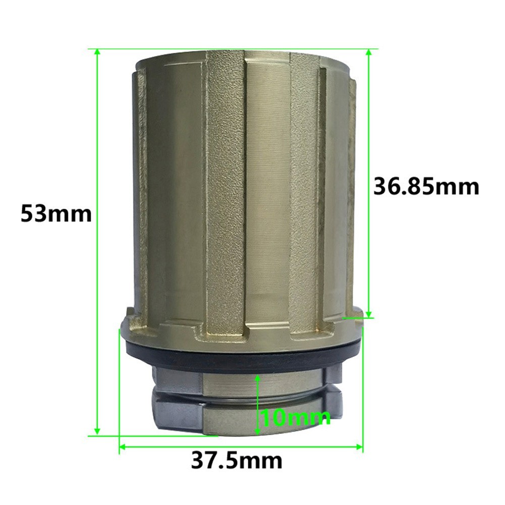 Freehub Freestanding Body 12mm/15mm 7075 Aluminum Alloy For MicroSpline
