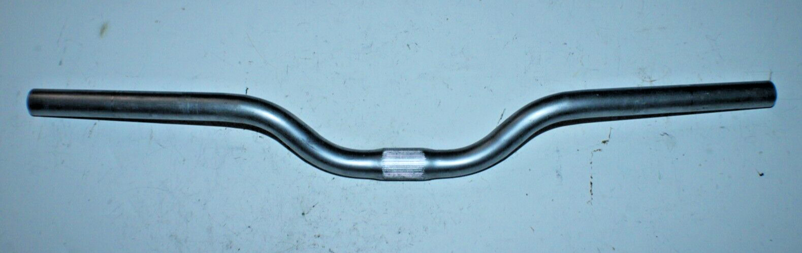 MTB Handlebar 25.4mm 61cm 2″ Riser Bar Silver Comfort Hybrid Fast USA Shipper