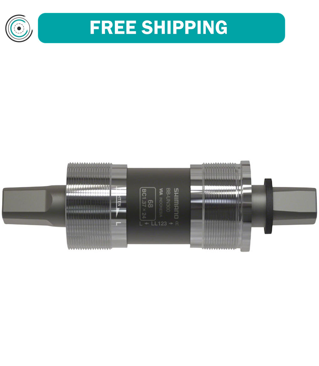 Shimano BB-UN300 Square Taper JIS 68×122.5mm BSA Bottom Bracket 47.5mm Chainline