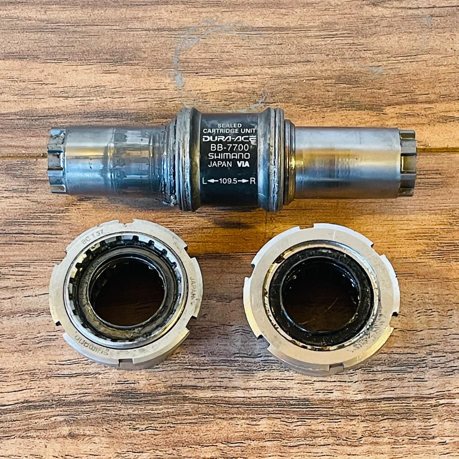 Shimano Dura-Ace BB-7700 Octalink V1 Bottom Bracket 68 x 109.5 English
