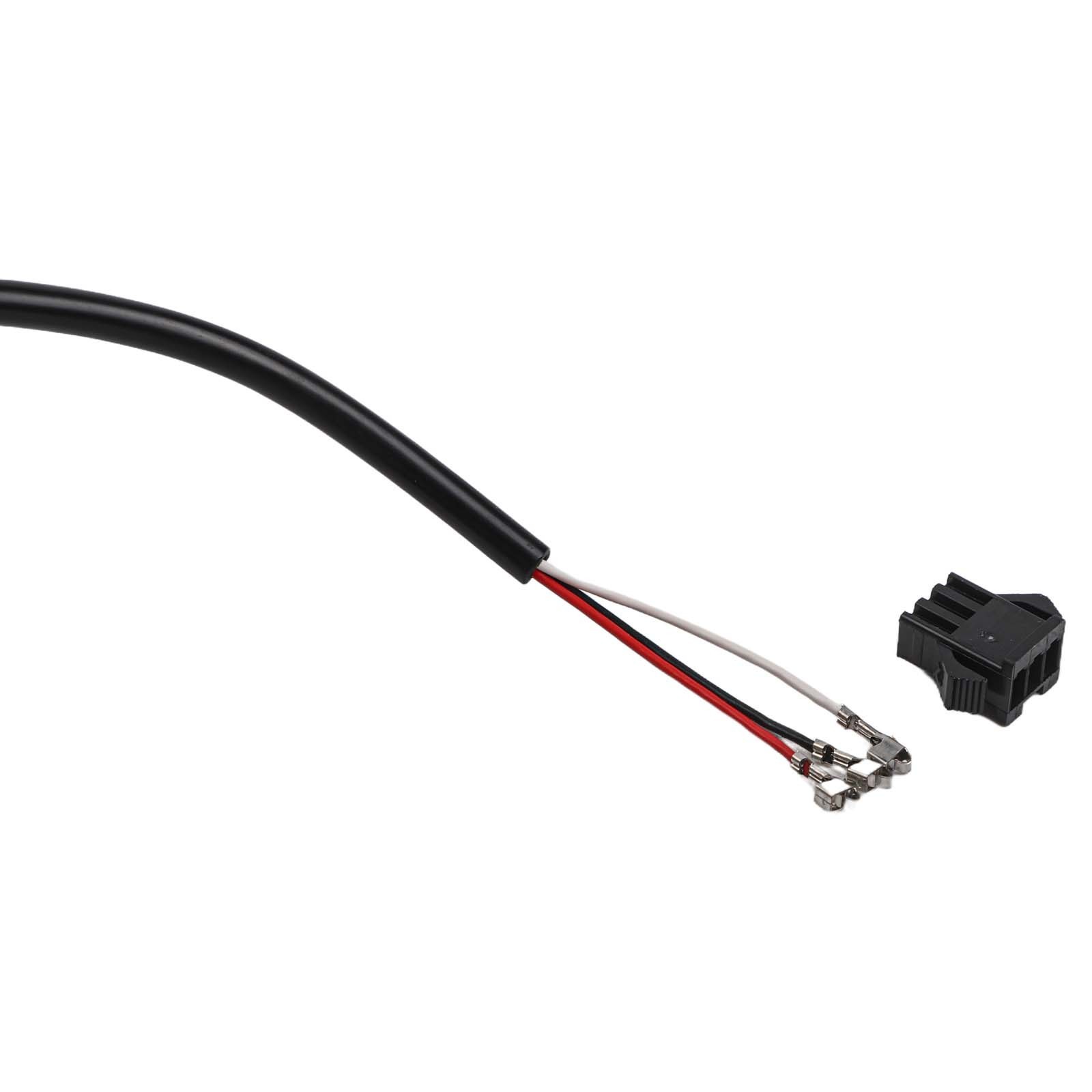 Electric Bike 3 Pin Extension Line Waterproof Cable Male to Female 830mm