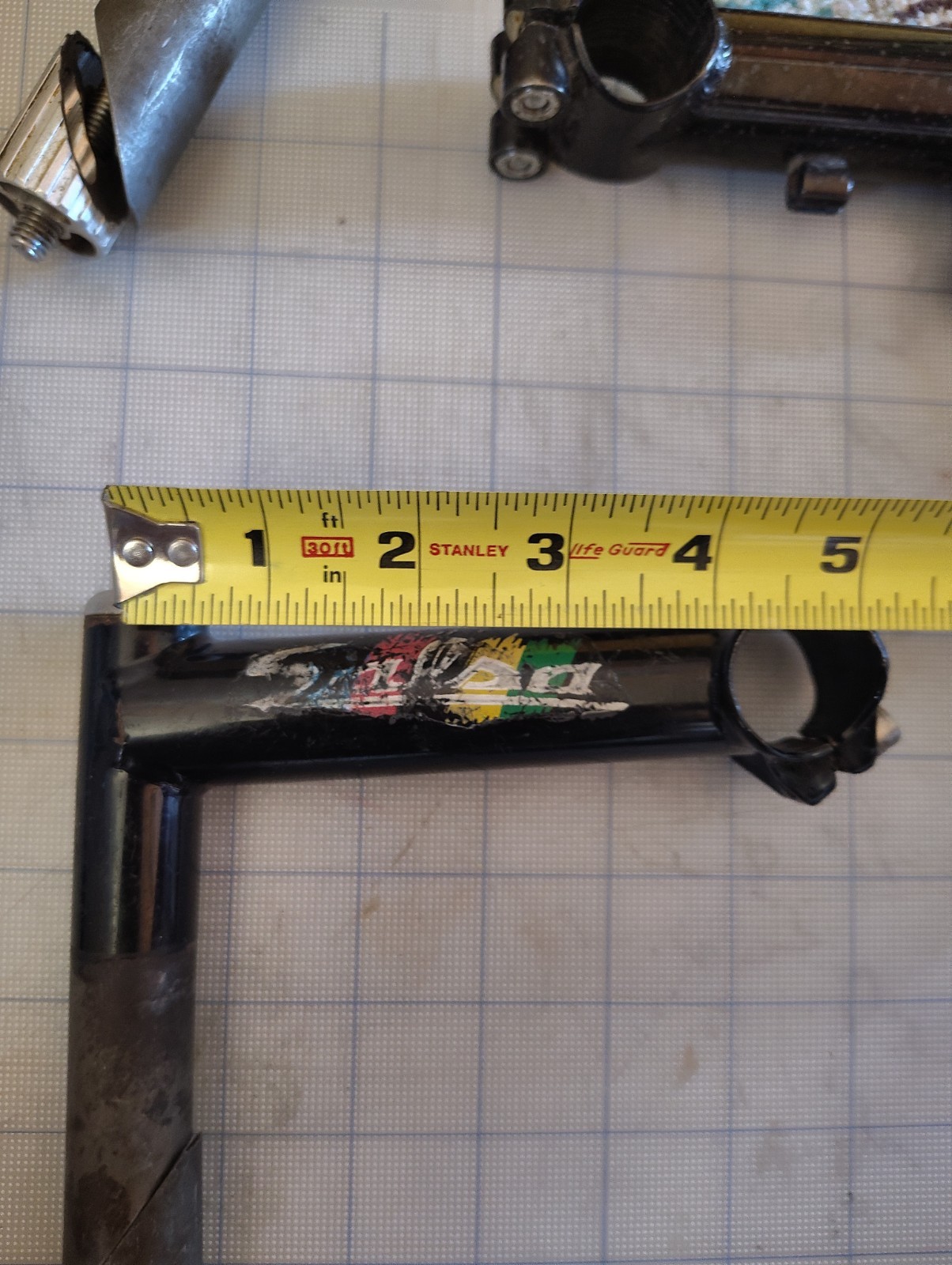 Vintage Salsa Moto Quill Stem 22.2mm 26.0mm Clamp slight Rise 120mm