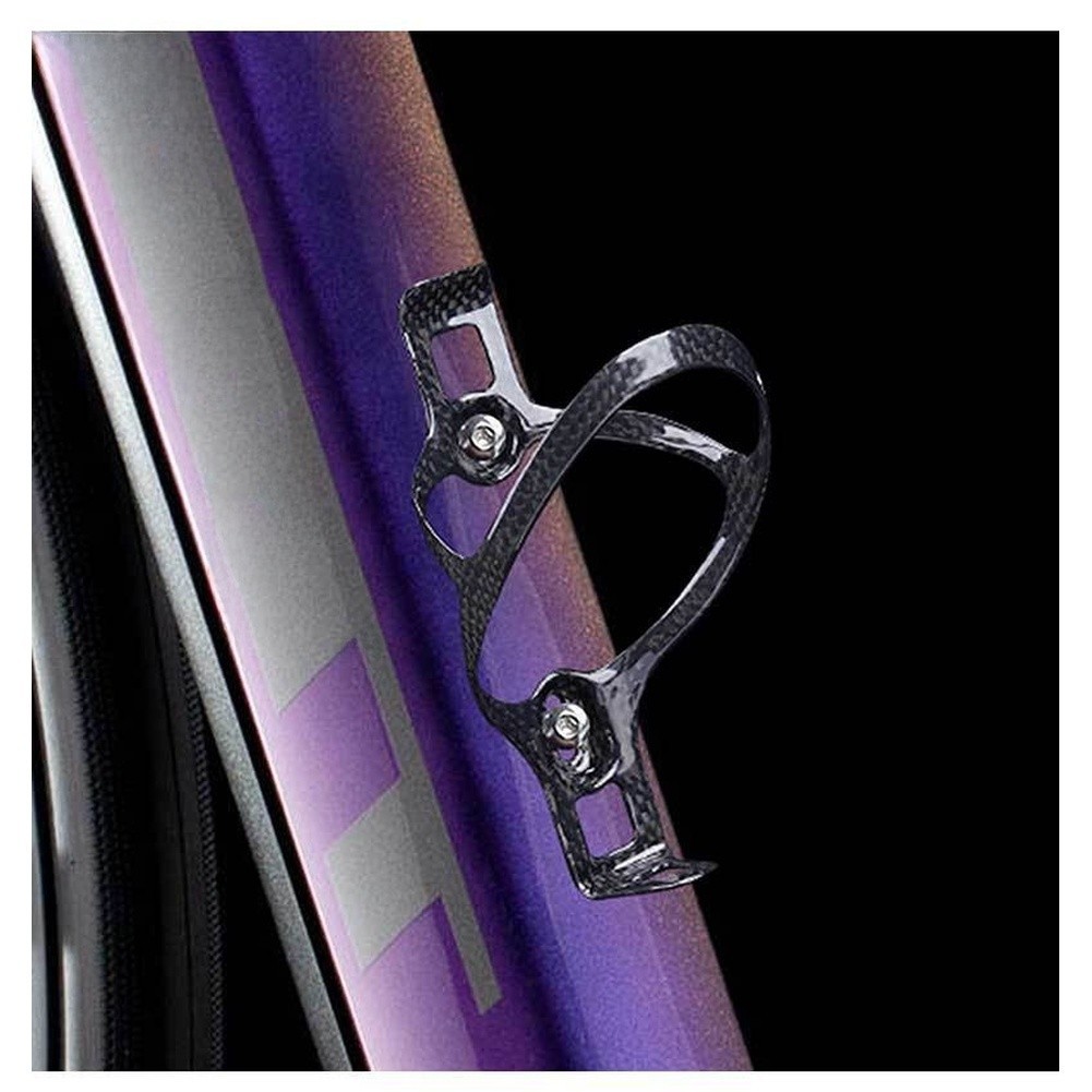 Carbon Fiber Water Bottle Cage 75mm Inner Diameter Lightweight for Bike