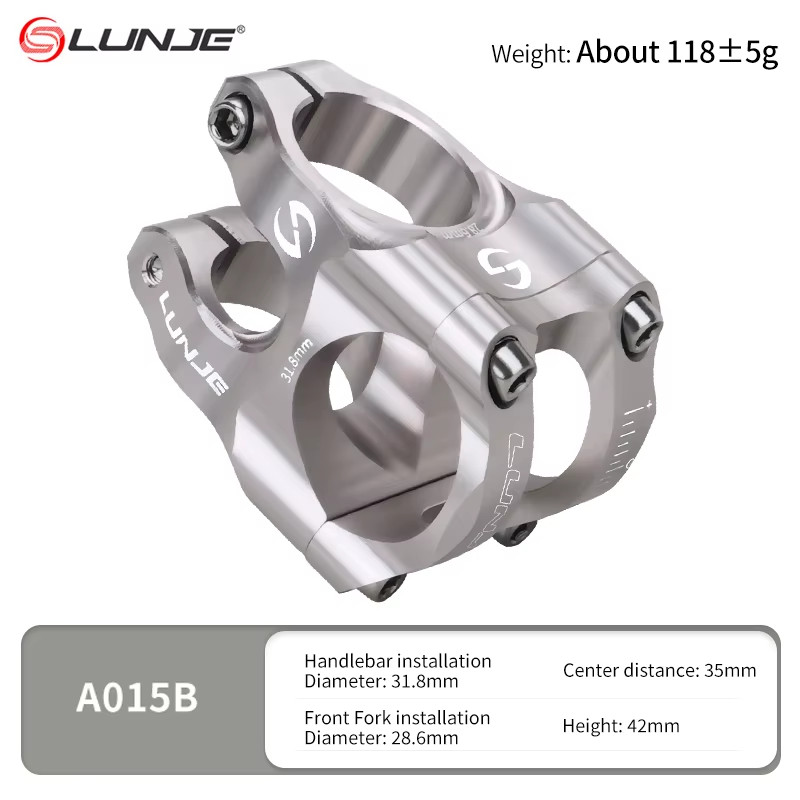 CNC Mountain Bike Stem 31.8Mm MTB Road Bicycle Short Power Aluminum Alloy High S