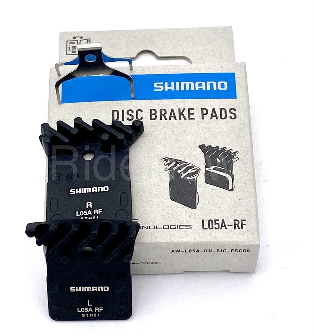 Shimano L05A,L03A Disc Brake Resin Pad W/Fin,Spring,Y2EM98010,R9170/R8070/R9270