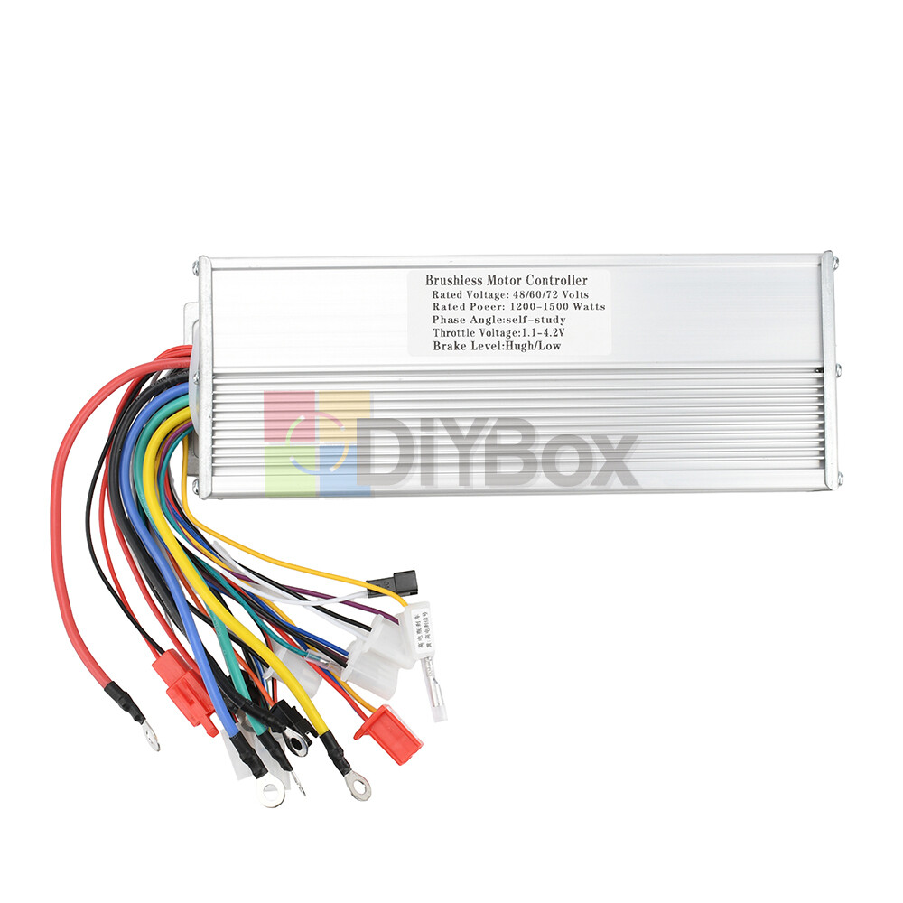 Controller 36V48V60V64V72V 500-1500W 5000W Brushless Electric Bicycle Controller