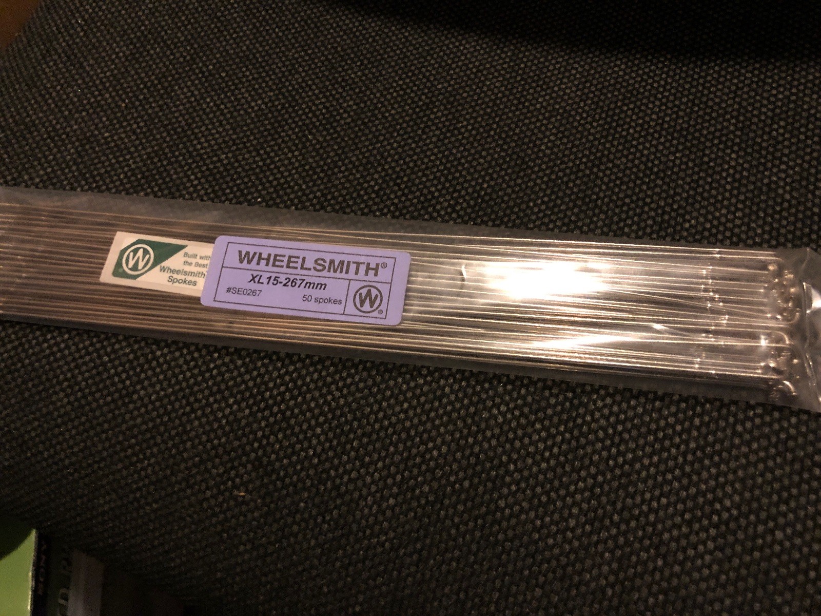 Wheelsmith XL-15-267 mm Bicycle Wheel Spokes 50 Spokes