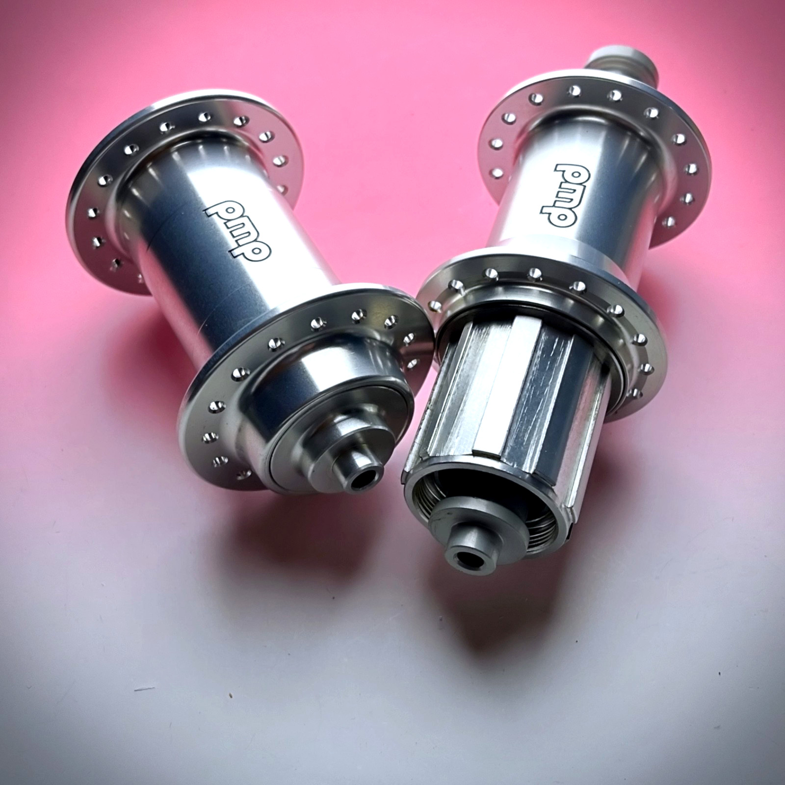 PMP HUB HUBS SET 32H NOS 10s CNC NEW 32 HOLES RETRO CULT MTB MOUNTAIN BIKE ATB NOS