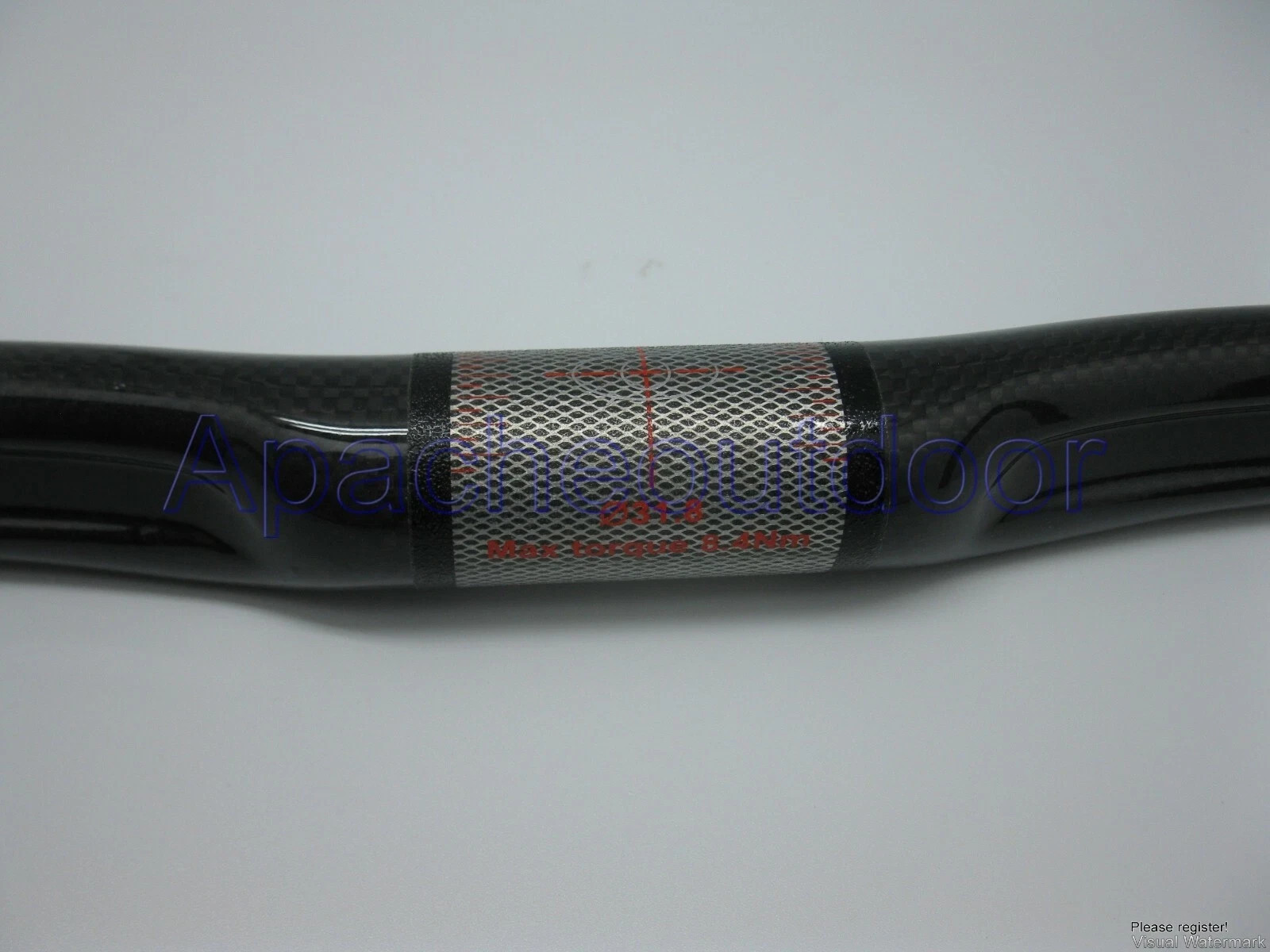 White Road Bike Carbon Handlebar 270g durable AHB15 420mm (center to center) USA