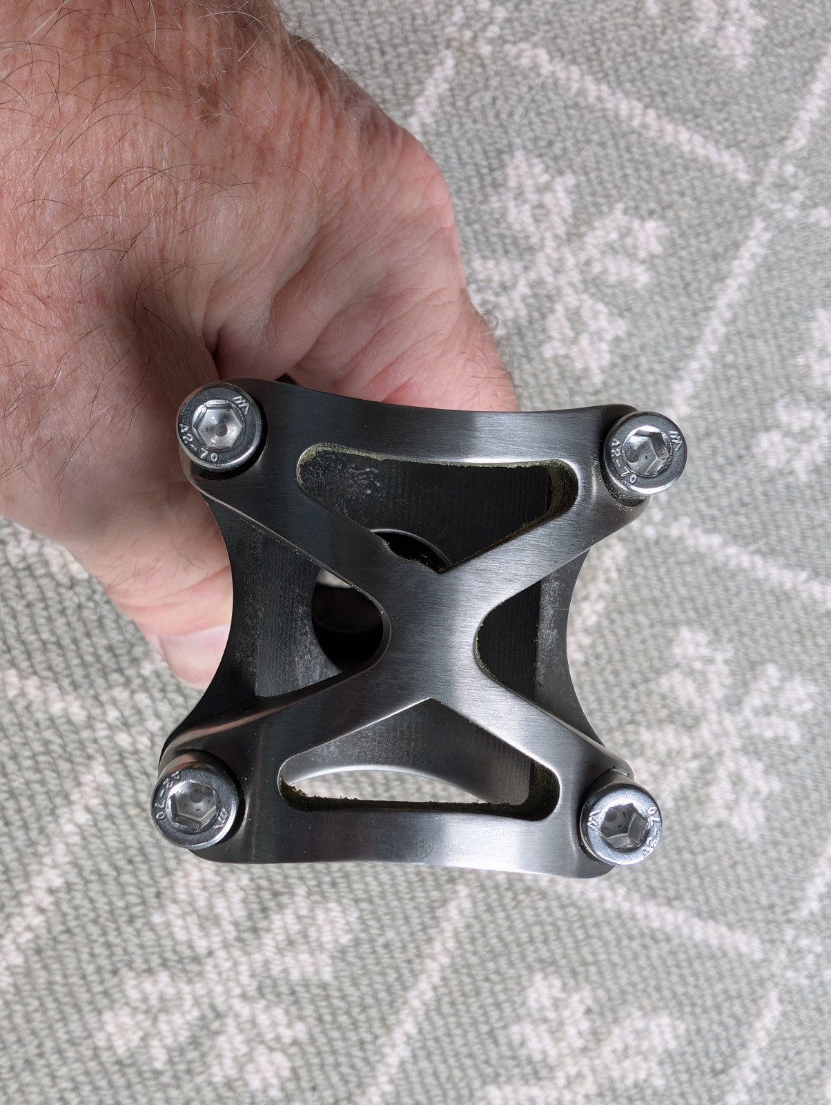 TiTo Titanium Bike Stem – 90mm/31.8/5 degrees +/- Excellent Condition!