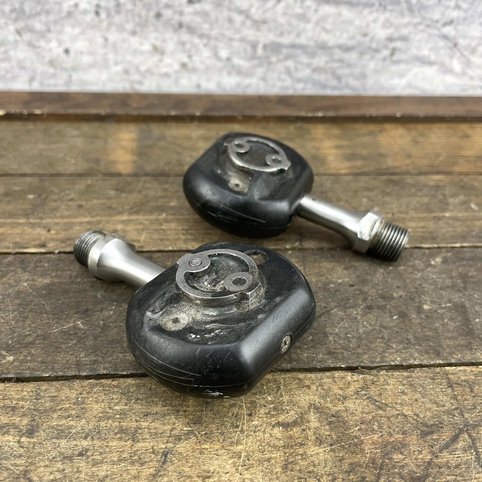 Speedplay Frog Clipless Pedals Magnum Black 260g Pair Steel Mountain Bike 9/16