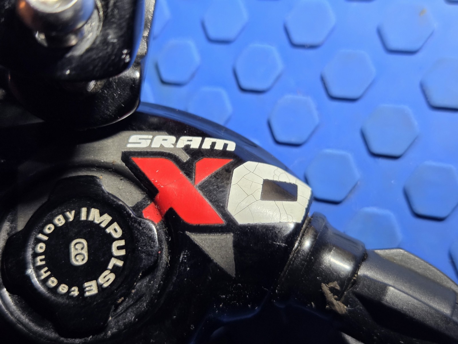 Sram X0 10 Speed Shifter And Carbon Short Cage Derailleur