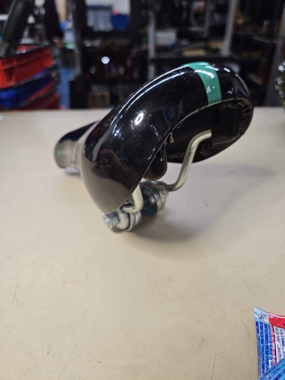 Schwinn Bike Saddle/Seat Black Purple Teal Pattern Line Astro