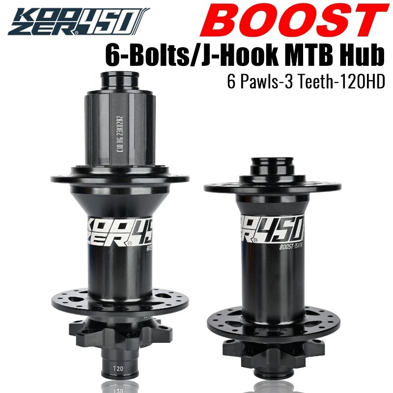 Mountain Bike 6 Pawls 3 Teeth Hubs 28 32 Hole BOOST 110*15/148*12MM Hub HG XD MS